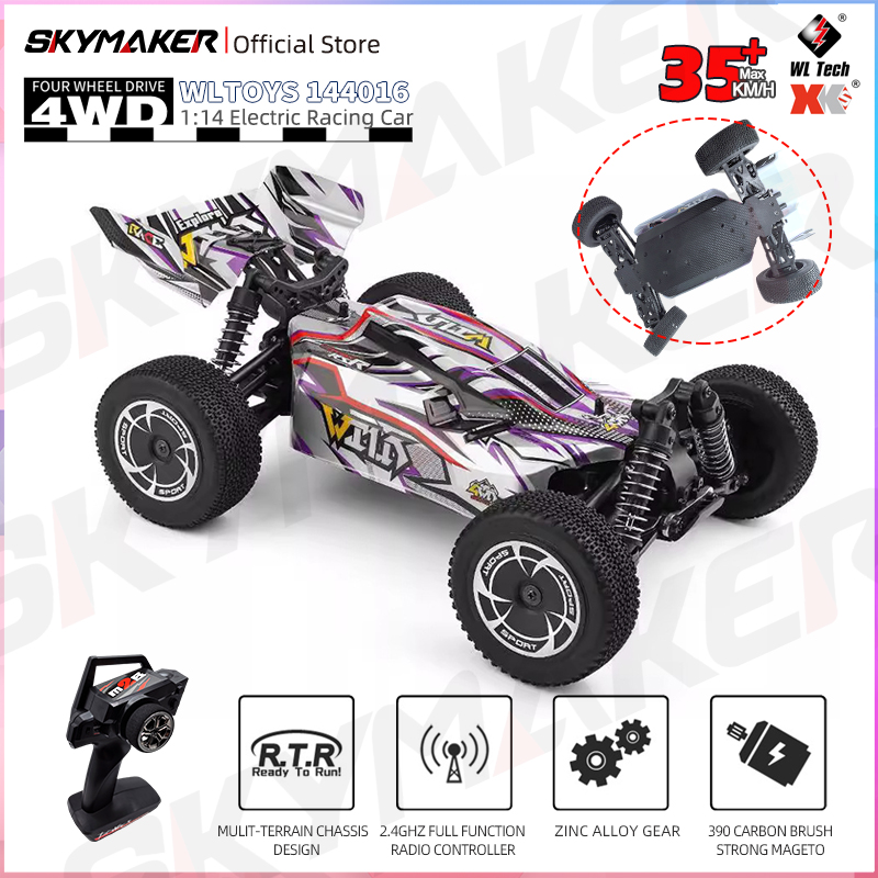 Rc Hobby Grade Cars - Радиоуправляемая машинка WLtoys 1/14 144016 2.4G,