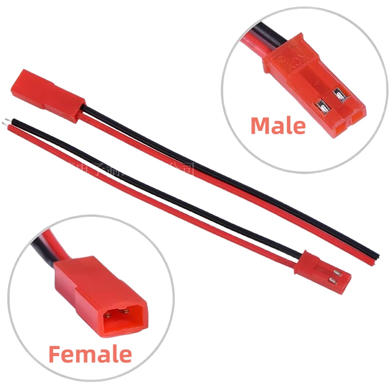 Rc Hobby Wire - 20 шт., 10 пар разъемов JST