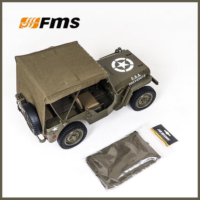 Rc Hobby & Maskinservice I Eskilstuna - Полотняный тент FMS 1/12 C1167 для