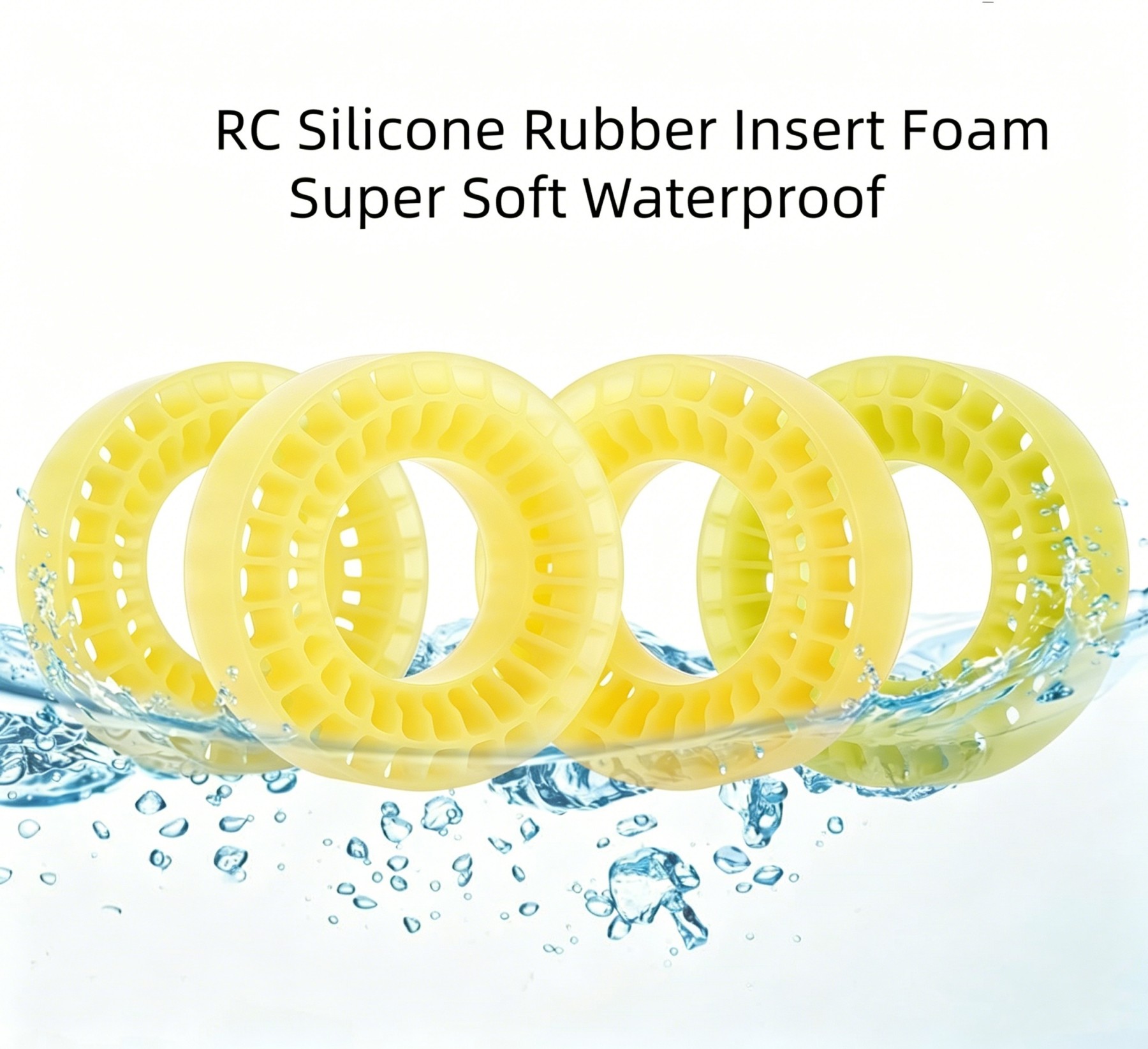 Водонепроницаемые силиконовые  – обзор и цена Rc Tire Foam Insert