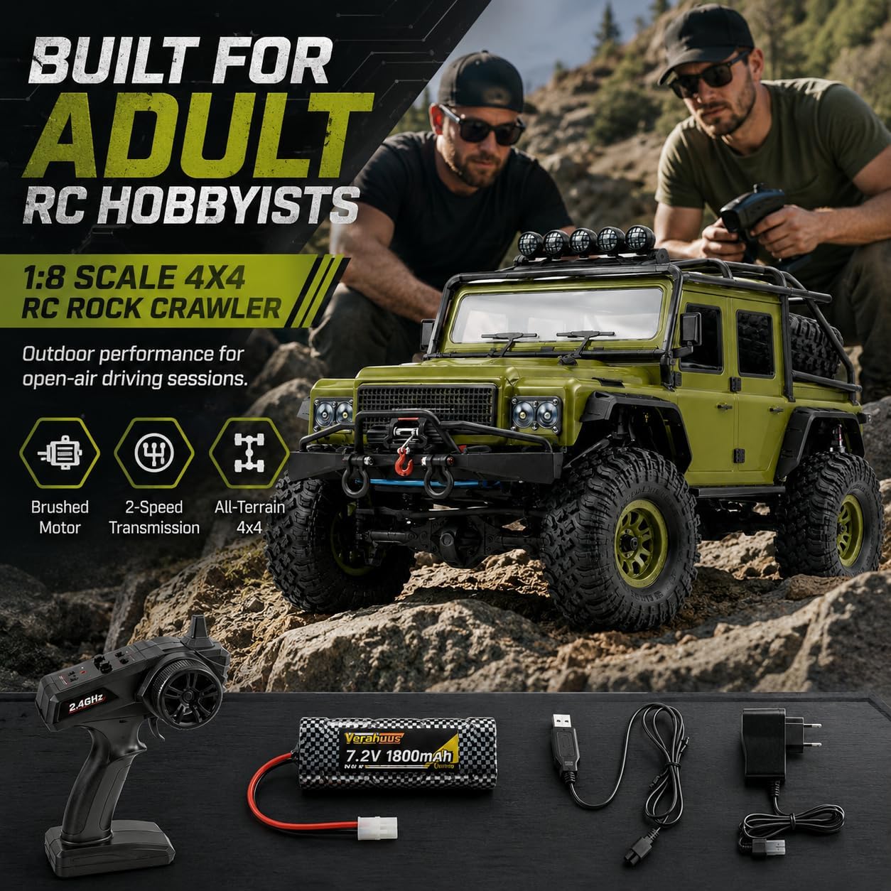 Радиоуправляемый грузовик для  – обзор и цена Rc Hobby Grade Cars