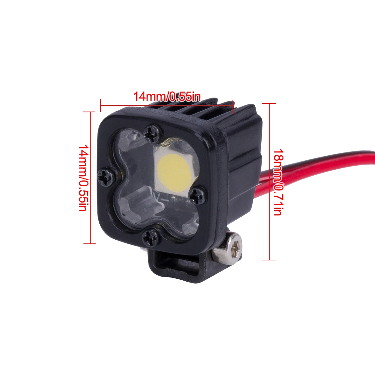 Квадратный яркий светодиодный  – обзор и цена Rc Hobby Wire